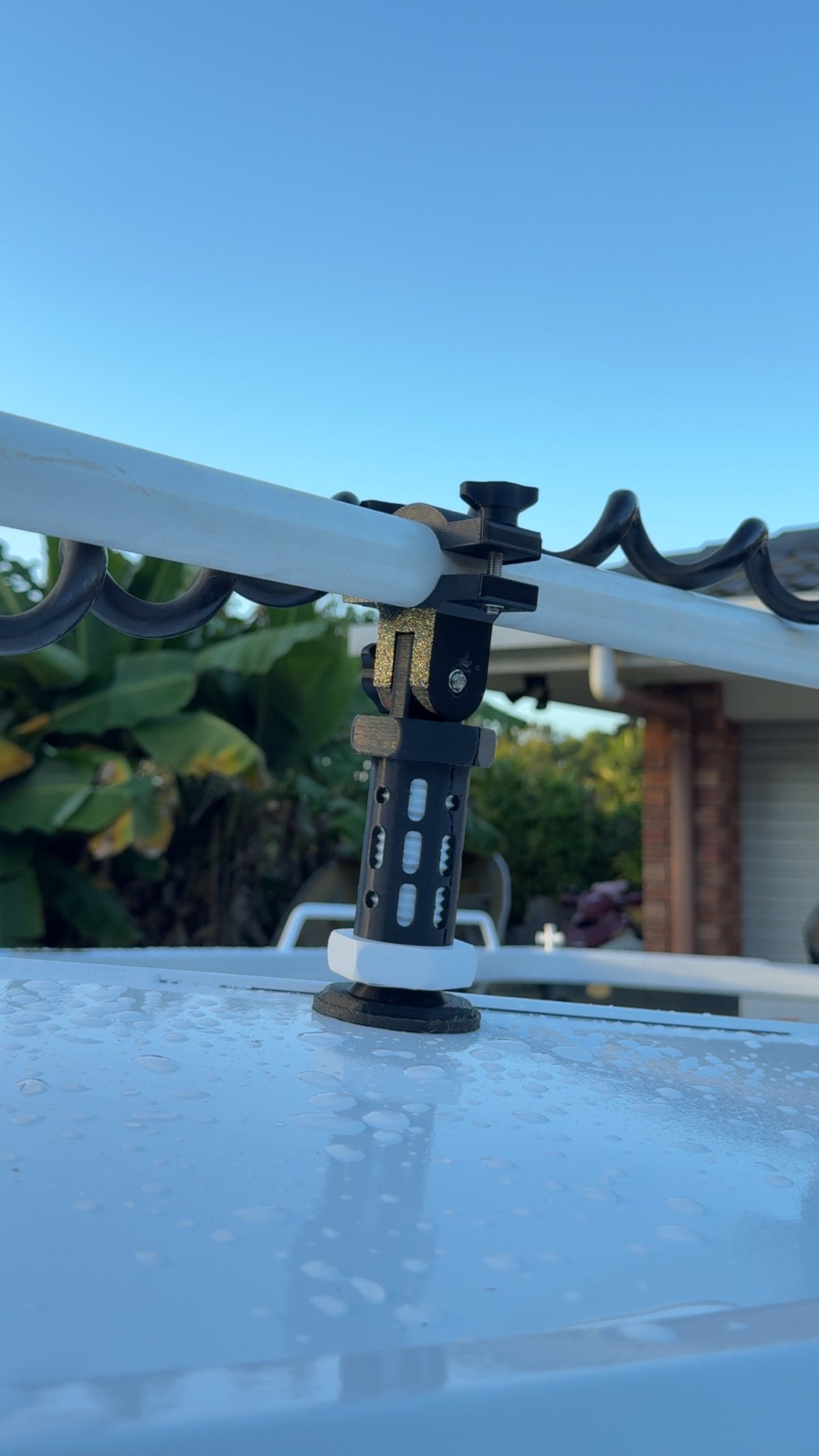 Adjustable Electric Motor Shaft Support